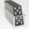 Tizo Design Domino Set In Lucite Box