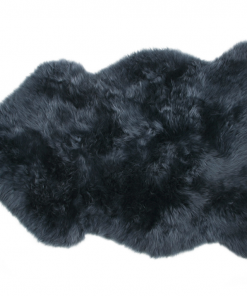 Auskin Gifts By Occasion Dark Navy Sheepskin Rug 2'x3'