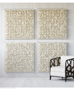 Palecek White Petals Artwork Gifts By Occasion 2 Palecek White Petals Artwork Gifts By Occasion