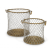 Palecek Nantucket Wire Basket - Available In 2 Sizes 4 Palecek Nantucket Wire Basket - Available In 2 Sizes