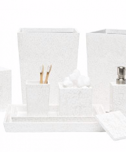 Pigeon & Poodle Host/Hostess Bath Collection Lacquered Eggshell ( White )