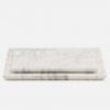 Pigeon & Poodle Tray Marble (White)