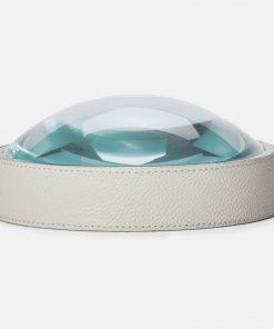 Pigeon & Poodle Father's Day Magnifing Glass Grey Leather (Large)