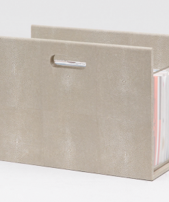 Pigeon & Poodle Magazine Holder (Sand Shagreen) Father's Day