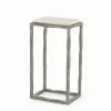 Century Furniture SIDE TABLE WITH CRYSTAL STONE TOP