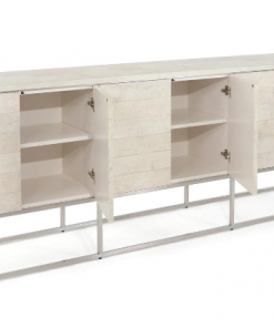 John Richard Side Tables SIDEBOARD 6 DOOR TIZA GESSO