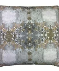 Signature Pillows Anthem Silver With Multi Watercolors Pillow Gifts By Occasion