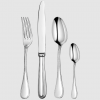 CHRISTOFLE 5-PIECE STAINLESS STEEL FLATWARE SET PERLES