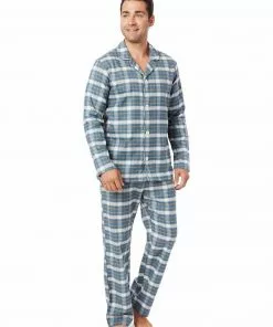 The Cat's Pajamas Gifts By Occasion Sun Valley Men's Pima Flannel Pajama