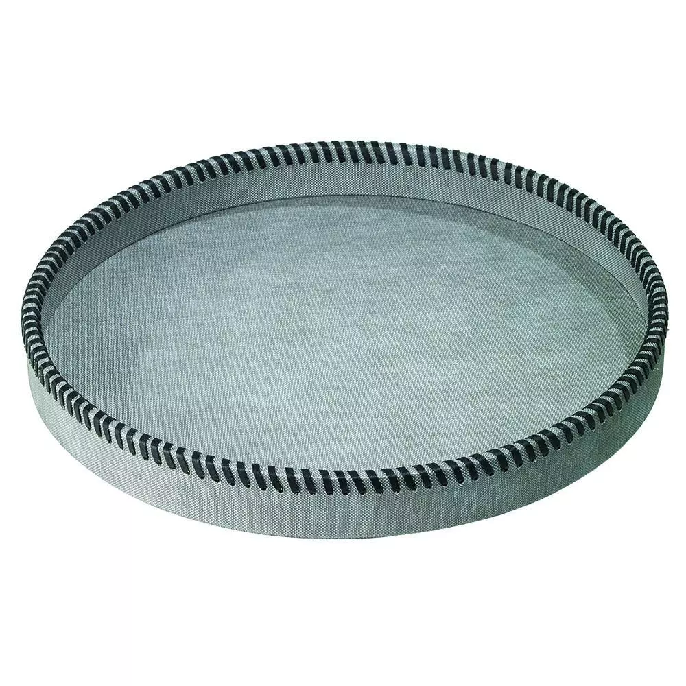 Bodrum Tray Round Whipstitch Bodrum Tray Round Whipstitch