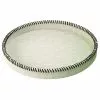 Bodrum Tray Round Whipstitch