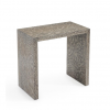 John Richard ACCENT TABLE SILVER LEAF