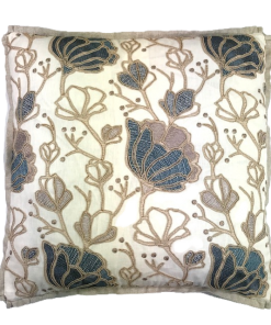 Signature Pillows Anthem Teal Flowers Pillow