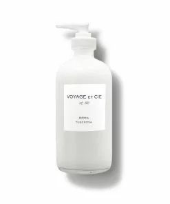 VOYAGE ET CIE VITAMIN E + ELDER FLOWER HYDRATING LOTION (Clear Glass)
