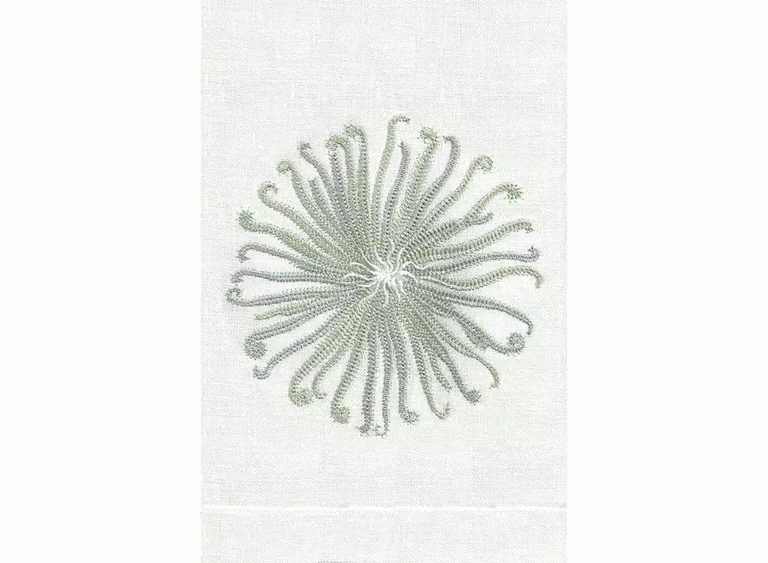 ANALI INC GUEST TOWEL URCHIN ANALI INC GUEST TOWEL URCHIN