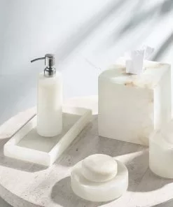 Kassatex Alabaster Soap Dish