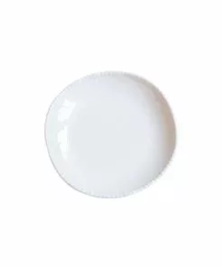 Relish Cream White Salad Plate