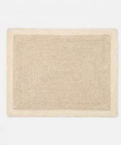Placemat Dark Jute/Cotton Mix Shia By Blue Pheasant Gifts By Occasion