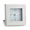 Addison Ross Alarm Clock White Enamel (Square)