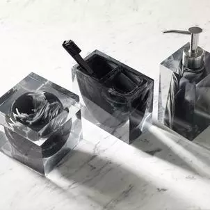 Kassatex Black & Acrylic Tray Kassatex Black & Acrylic Tray