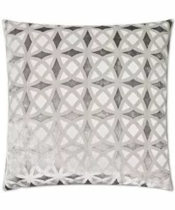 D.V. KAP Pillows Host/Hostess DECORATIVE PILLOW - KRAUS / Platinum
