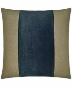 D.V. KAP Pillows DECORATIVE PILLOW - JEFFERSON BAND / Azur