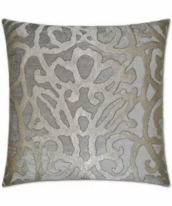 D.V. KAP Pillows Host/Hostess DECORATIVE PILLOW - BASILEUS / Silver