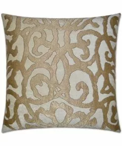 D.V. KAP Pillows DECORATIVE PILLOW - BASILEUS / Gold Host/Hostess