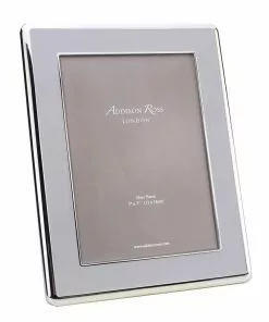 Addison Ross Gifts By Occasion Frame Enamel Chiffon Grey Silver Curved