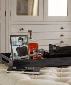 Addison Ross Tray Lacquered Carbon (Large) Gifts By Occasion