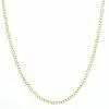 Jude Frances Hammered Circle Chain Necklace