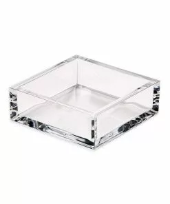 Caspari Acrylic NAPKIN HOLDERS (Available In 2 Sizes & 2 Colors)