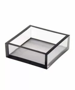 Caspari Acrylic NAPKIN HOLDERS (Available In 2 Sizes & 2 Colors)