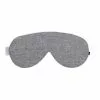 Elizabeth W Heather Grey Wool Eye Mask