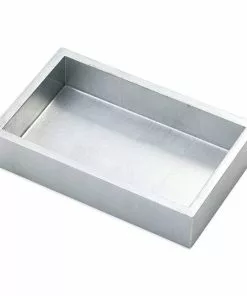 Caspari Gifts By Occasion Silver Lacquer NAPKIN HOLDERs (Available In 3 Sizes)
