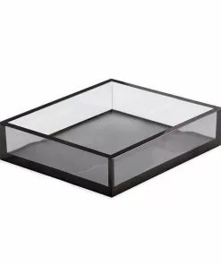 Caspari Acrylic NAPKIN HOLDERS (Available In 2 Sizes & 2 Colors)