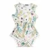 Mila And Rose Gifts By Occasion Woodland Floral Pom Pom Romper
