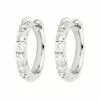 Jude Frances Jude Diamond Pave Hoop Earrings Gifts By Occasion