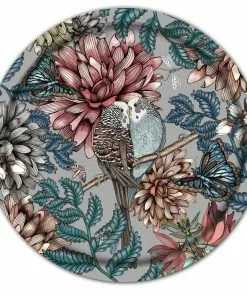 Nadja Wedin Design TRAY LOVEBIRDS GREY