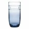 Juliska Glass Large Beverage Acrylic Blue Isabella