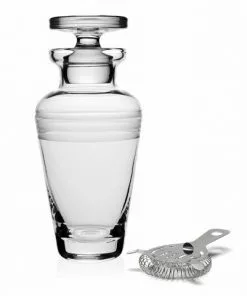 Gifts By Occasion WILLIAM YEOWARD Crystal COCKTAIL SHAKER WITH STRAINER
