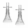 William Yeoward Crystal WILLIAM YEOWARD MIRANDA CANDLESTICKS / PAIR