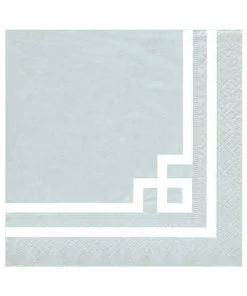 Caspari SILVER RIVE PAPER LUNCH NAPKIN Gifts By Occasion