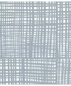 Caspari Gifts By Occasion SILVER LINEN RAFFINE PAPER DINNER NAPKIN