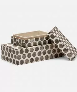 Made Goods Gifts By Occasion HORN & RESIN BOX - 2 Sizes Available