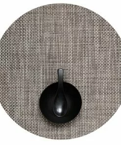 Chilewich Placemat Basketweave Round (Available In 2 Colors)