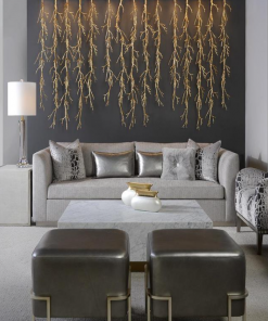 John Richard NESTING TABLES WOVEN PATTERN