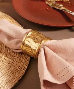 Napking Ring Melvin Gold By Blue Pheasant