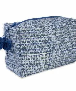Gray Market Design Toiletry Bag - Tula Blue Gifts By Recipient