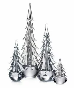 Simon Pearce Five Sided Evergreen Trees (Available In 2 Sizes)
